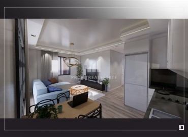 Трехкомнатная квартира с системой «Умный дом», в строящейся резиденции, Алтынташ, Аксу, Анталия, 87 м2 ID-14085 фото-5