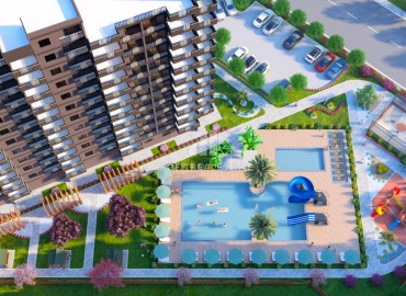 One bedroom and two bedroom apartment, 70-104m², in a premium class residence in Mersin - Cesmeli ID-14086 фото-2