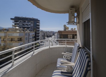 Элегантная меблированная квартира 2+1, 100м², в добротном комплексе в центре Алании, в 750м от пляжа Клеопатры ID-14098 фото-10