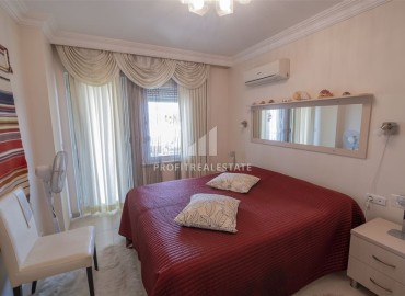 Элегантная меблированная квартира 2+1, 100м², в добротном комплексе в центре Алании, в 750м от пляжа Клеопатры ID-14098 фото-12
