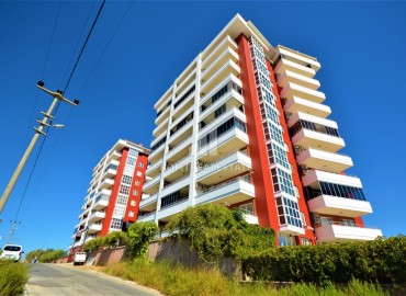 Готовая к проживанию трехкомнатная квартира 105м2, с видом на море, в комплексе с инфраструктурой, Паяллар, Аланья ID-14101 фото-1