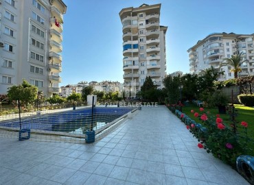 Furnished two bedroom apartment 120 m2, with a covered balcony and a separate kitchen, Cikcilli, Alanya ID-14102 фото-2