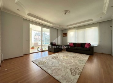 Меблированная трехкомнатная квартира 120 м2, с застеленным балконом и отдельной кухней, Джикджилли, Аланья ID-14102 фото-3