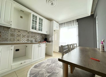 Меблированная трехкомнатная квартира 120 м2, с застеленным балконом и отдельной кухней, Джикджилли, Аланья ID-14102 фото-5