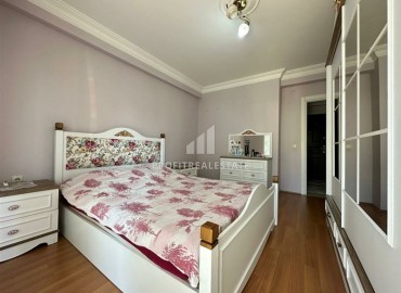 Furnished two bedroom apartment 120 m2, with a covered balcony and a separate kitchen, Cikcilli, Alanya ID-14102 фото-7