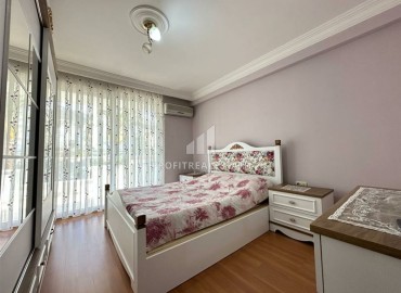 Furnished two bedroom apartment 120 m2, with a covered balcony and a separate kitchen, Cikcilli, Alanya ID-14102 фото-8