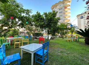 Furnished two bedroom apartment 120 m2, with a covered balcony and a separate kitchen, Cikcilli, Alanya ID-14102 фото-13