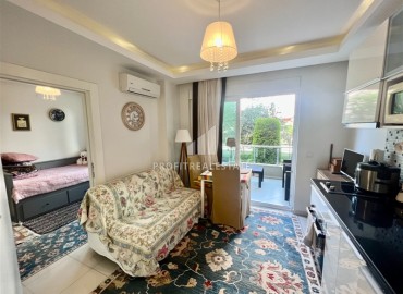 Furnished one-bedroom apartment, just 300 meters from Oba beach, Alanya, 55 m2 ID-14109 фото-3