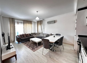 Furnished one-bedroom apartment, 75m², in a premium class residence in Oba, Alanya ID-14127 фото-2