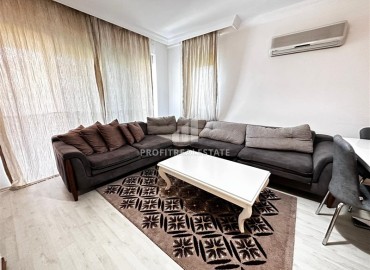 Furnished one-bedroom apartment, 75m², in a premium class residence in Oba, Alanya ID-14127 фото-3