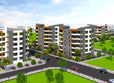 Инвестиционный проект: квартиры 2+1, 90м², в районе Эрдемли, Мерсин в комплексе с минимальной инфраструктурой ID-14128 фото-4