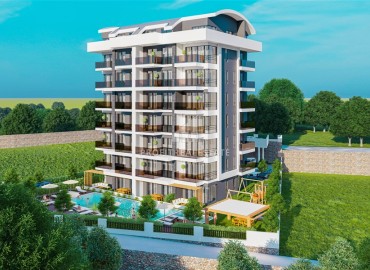 Квартиры 1+1, 2+1, 48-98м², в комплексе на этапе строительства в районе Алании – Демирташ, Алания ID-14143 фото-1