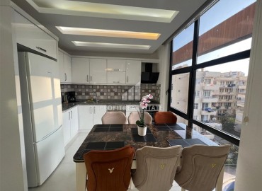 Меблированная квартира с двумя спальнями, 120м², на центральной улице Махмутлара, 400м от моря ID-14150 фото-11
