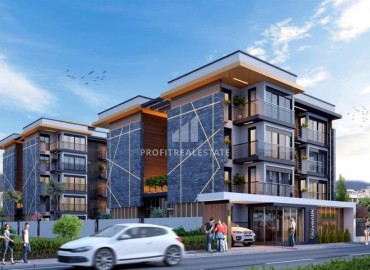 Новая двухкомнатная квартира в районе Алтынташ, Анталья, 50 м2 ID-14167 фото-14