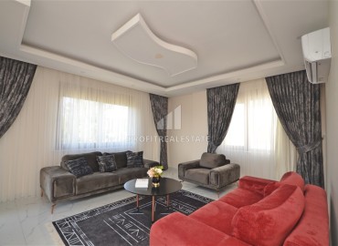 Elegant furnished penthouse 4+1, 170m2, with separate kitchen and sea views, Avsallar, Alanya ID-14171 фото-15