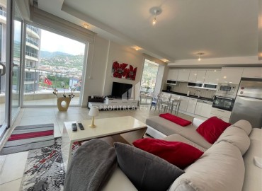 Elegant two bedroom apartment, 120m² with mountain views in a luxury residence in Cikcilli, Alanya ID-14198 фото-8