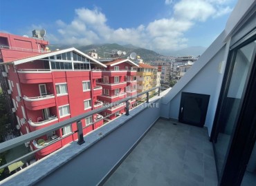 Stylish furnished two-bedroom penthouse, 140m2, in a residence with facilities in the very center of Alanya ID-14198 фото-17
