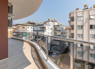 Luxury apartment 2 + 1, 120 m2, with a designer interior, 400 meters from the sea, Tosmur, Alanya ID-14207 фото-17