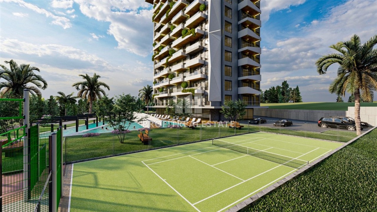 Инвестиционное предложение в элитной резиденции на этапе проекта: квартиры, 67,5-75м², в Махмутларе, Алания, в 1300м от моря ID-14215 фото-2