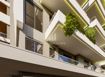 Инвестиционное предложение в элитной резиденции на этапе проекта: квартиры, 67,5-75м², в Махмутларе, Алания, в 1300м от моря ID-14215 фото-16