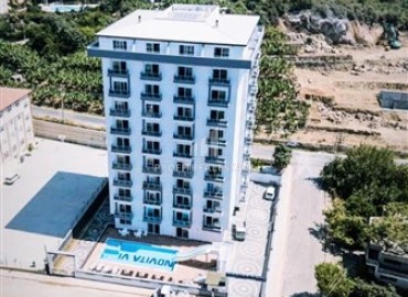 Меблированная квартира 1+1, 50м², с видом на горы в комплексе с хорошей инфраструктурой в Махмутларе, Алания ID-14216 фото-15