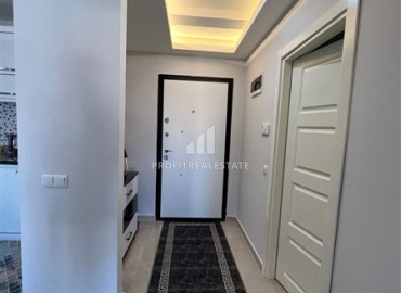 Новая меблированная двухкомнатная квартира, 60м², в двух шагах от моря в районе Алании Конаклы ID-14217 фото-5