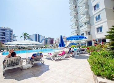 Furnished two bedroom apartment, in a residence with good facilities, in the center of Tosmur, Alanya, 120 m2 ID-14226 фото-16