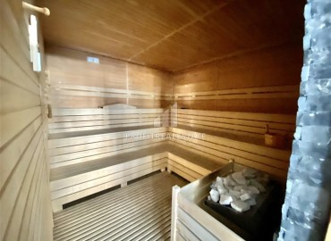 Видовой меблированный пентхаус с тремя спальнями, 195м2, в 500 метрах от пляжа, с инфраструктурой, Аланья ID-14227 фото-4