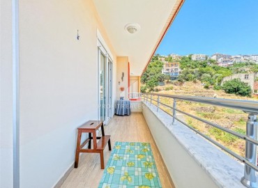 Elegant furnished penthouse 5+1, 180m2, with panoramic sea views, Alanya ID-14240 фото-5