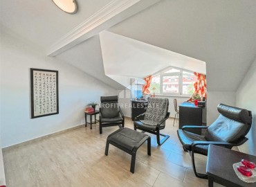 Elegant furnished penthouse 5+1, 180m2, with panoramic sea views, Alanya ID-14240 фото-11