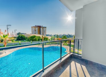 Ready-to-move-in apartment 1 + 1, with a designer interior, in a residence of 2023, Avsallar, Alanya, 55 m2 ID-14243 фото-10