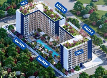 Студии и квартиры 1+1, 40-55м², в резиденции премиум класса на этапе проекта в районе Томюк по отличной цене ID-13998 фото-8