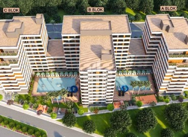 Студии и апартаменты 1+1, 2+1, 35-72м², в элитной резиденции на этапе проекта в районе Томюк по отличной цене ID-13995 фото-3