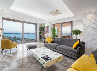 Two bedroom apartment with a sea view, in a prestigious residence, Konyaalti, Antalya, 155 m2 ID-14246 фото-4