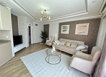 Ready-to-move-in apartment 1 + 1, with a separate entrance, 350 meters from the beach, Tosmur, Alanya, 55 m2 ID-14247 фото-2
