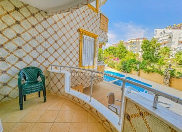 Two bedroom apartment with furniture and appliances in a well-maintained residential residence in Oba, Alanya, 120 m2 ID-14249 фото-9
