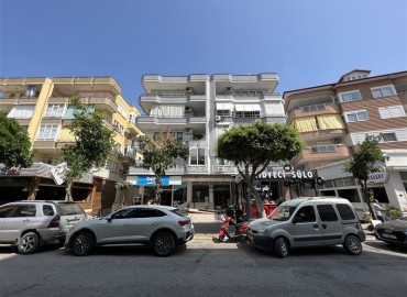 Furnished two bedroom apartment with a separate kitchen, 300 meters from the sea, Alanya, center, 120 m2 ID-14251 фото-1