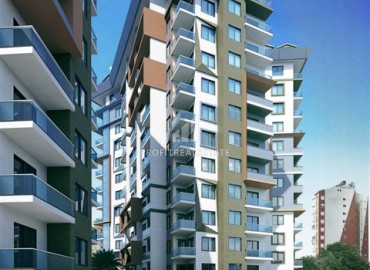 Новая двухкомнатная квартира жилом комплексе премиум-класса, в 150 метрах от центра Махмутлара, Аланья, 60 м2 ID-14253 фото-6