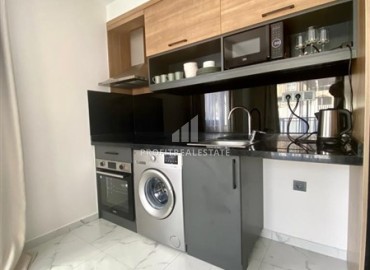 Elegant furnished apartment 2 + 1, 70m2, in a new residential residence with facilities, Mahmutlar, Alanya ID-14256 фото-17