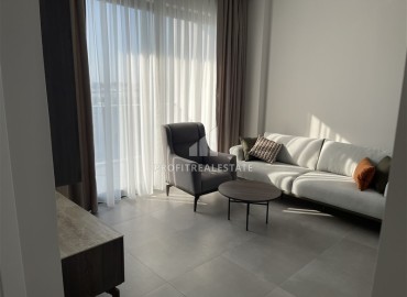 Stylish furnished one-bedroom apartment 50 m2, in a residence with facilities in Kargicak, Alanya ID-14257 фото-4