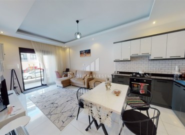 Furnished one-bedroom apartment, 50m², in Oba, Alanya, in a new comfortable residence ID-13920 фото-2