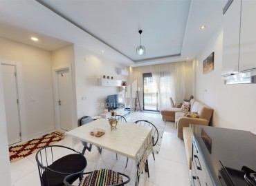 Меблированные апартаменты с одной спальней, 50м², в районе Оба, Алания, в новом комфортабельном комплексе ID-13920 фото-4