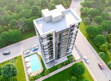 Двухкомнатные квартиры, 65-68м², в комфортабельной резиденции на этапе строительства в районе Мерсина – Томюк ID-14272 фото-4