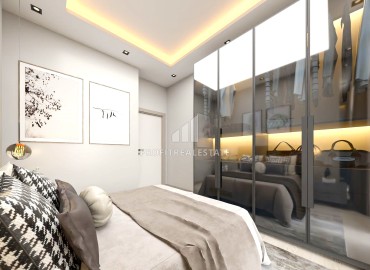 One bedroom apartment, 65-68m², in a comfortable residence under construction in the Mersin-Tomyuk area ID-14272 фото-16