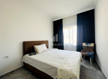 Меблированные апартаменты с одной спальней, 50м², в районе Оба, Алания, в новом комфортабельном комплексе ID-14273 фото-6