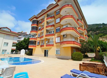 Cozy furnished penthouse 4 + 2, 155m2, with panoramic sea views, a jacuzzi and a glazed balcony, Alanya ID-14289 фото-1
