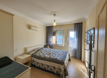 Cozy furnished penthouse 4 + 2, 155m2, with panoramic sea views, a jacuzzi and a glazed balcony, Alanya ID-14289 фото-2