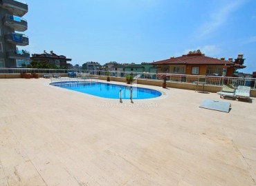 Cozy furnished penthouse 4 + 2, 155m2, with panoramic sea views, a jacuzzi and a glazed balcony, Alanya ID-14289 фото-5