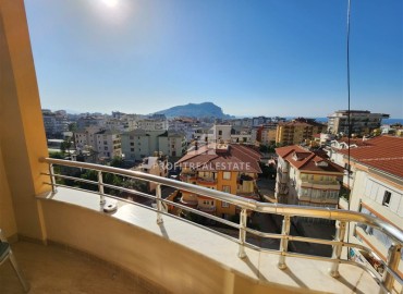 Cozy furnished penthouse 4 + 2, 155m2, with panoramic sea views, a jacuzzi and a glazed balcony, Alanya ID-14289 фото-6
