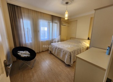 Cozy furnished penthouse 4 + 2, 155m2, with panoramic sea views, a jacuzzi and a glazed balcony, Alanya ID-14289 фото-14